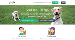 Desktop Screenshot of borrowmydoggy.com